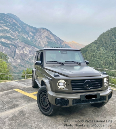 9x20 ET28 Twin-Monotube-Projekt-AT20G Alufelge in schwarz für Mercedes G-Klasse W463